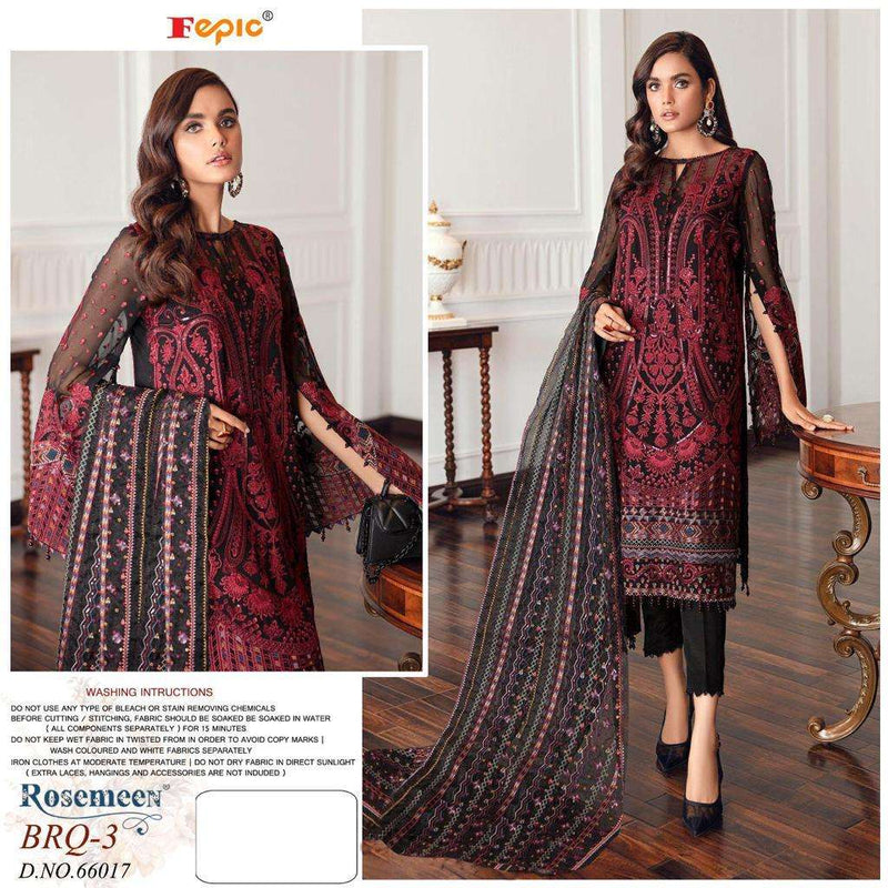 Fepic Suit Launch By Brq Vol 3 Georgette With Heavy Embroidery Work Designer Salwar Kameez