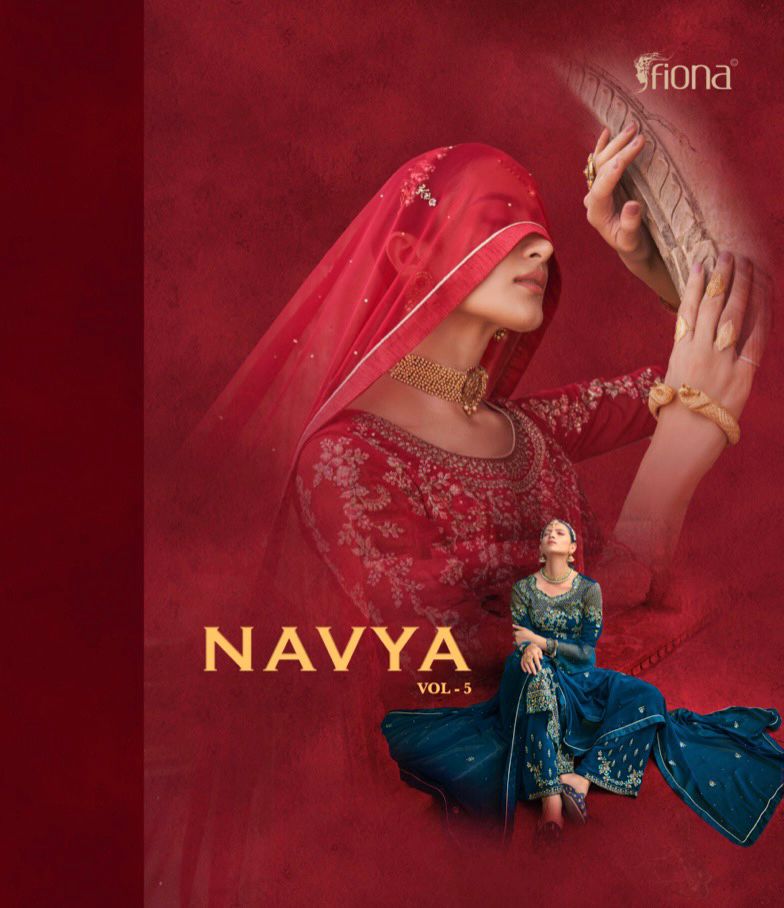 Fiona Navya Vol 5 Georgette With Heavy And Embroidery Work Salwar Kameez