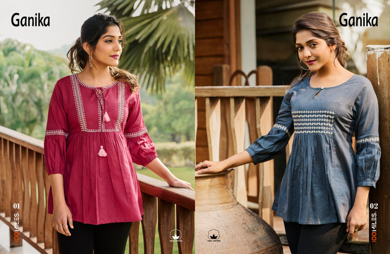 100 Miles Ganika Official Wear Kurti