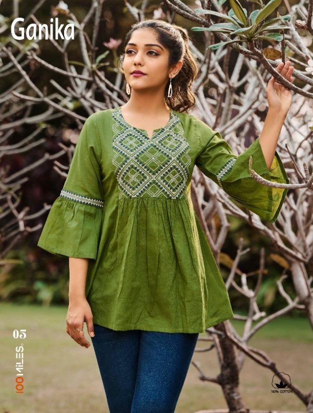 100 Miles Ganika Official Wear Kurti