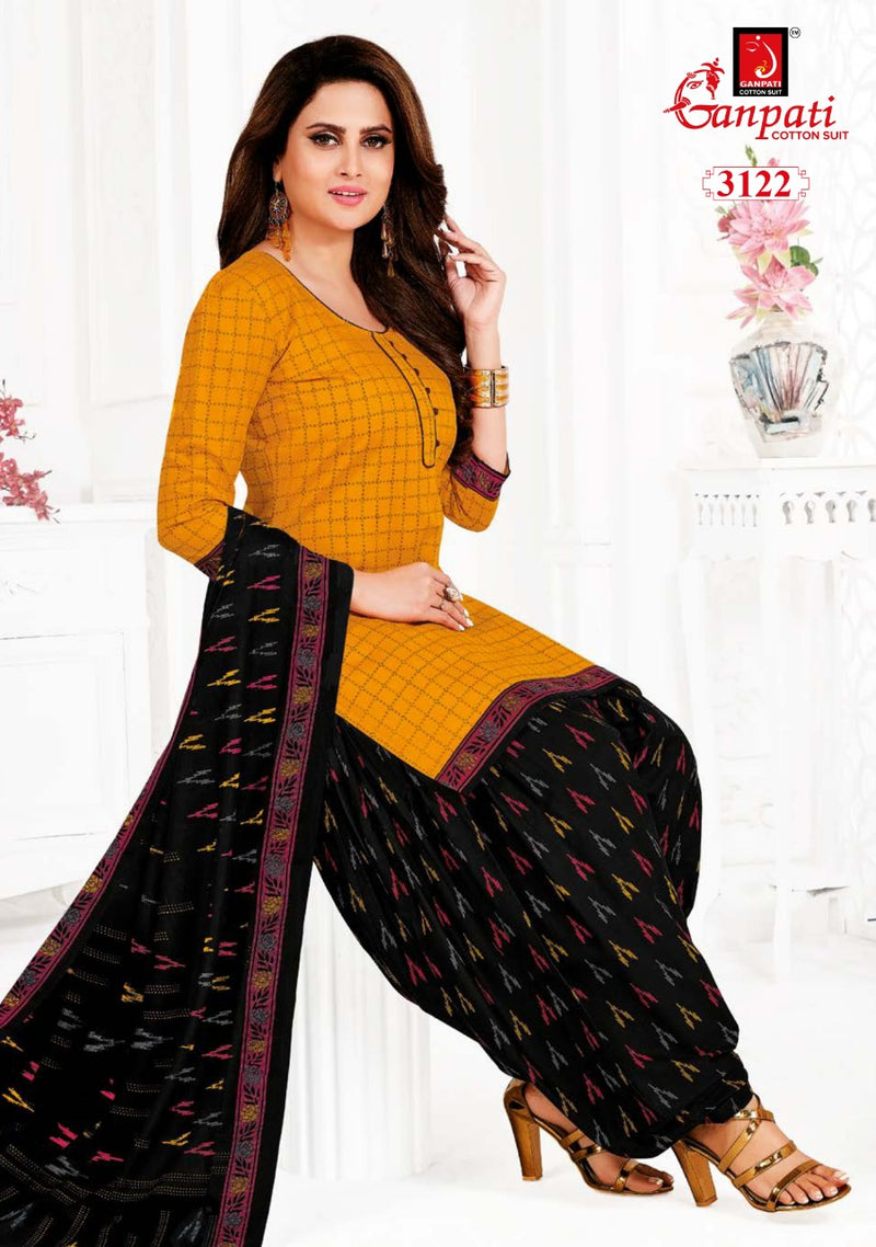 Ganpati Garima Vol 8 Cotton Festive Wear Patiyala Suits