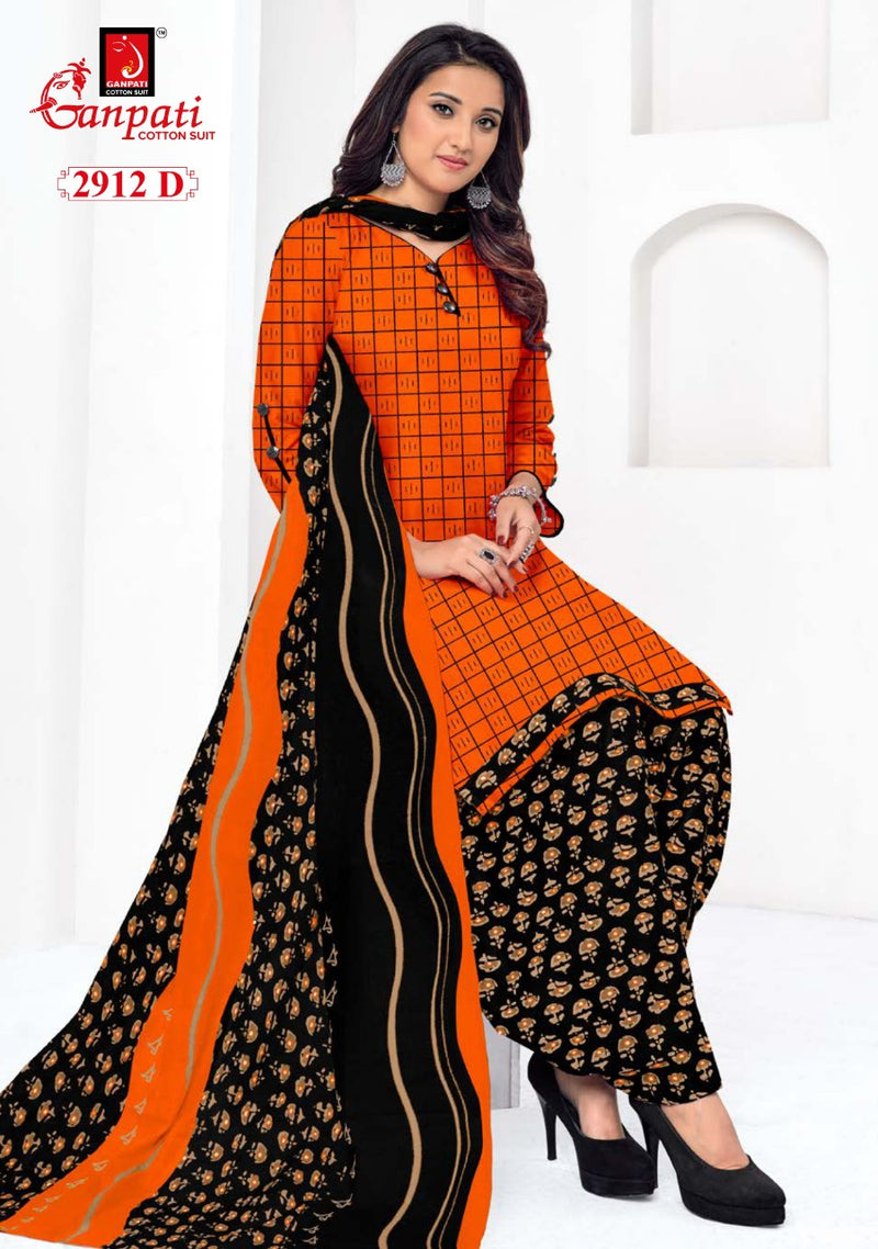 Ganpati Garima Vol 8 Cotton Festive Wear Patiyala Suits