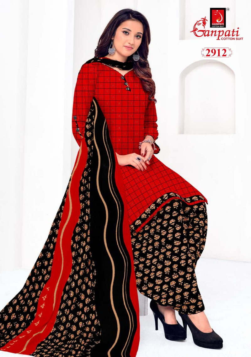 Ganpati Garima Vol 8 Cotton Festive Wear Patiyala Suits