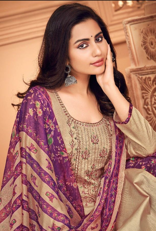 Alok Suits Gaurika Jam Cotton Party Wear Salwar Suits