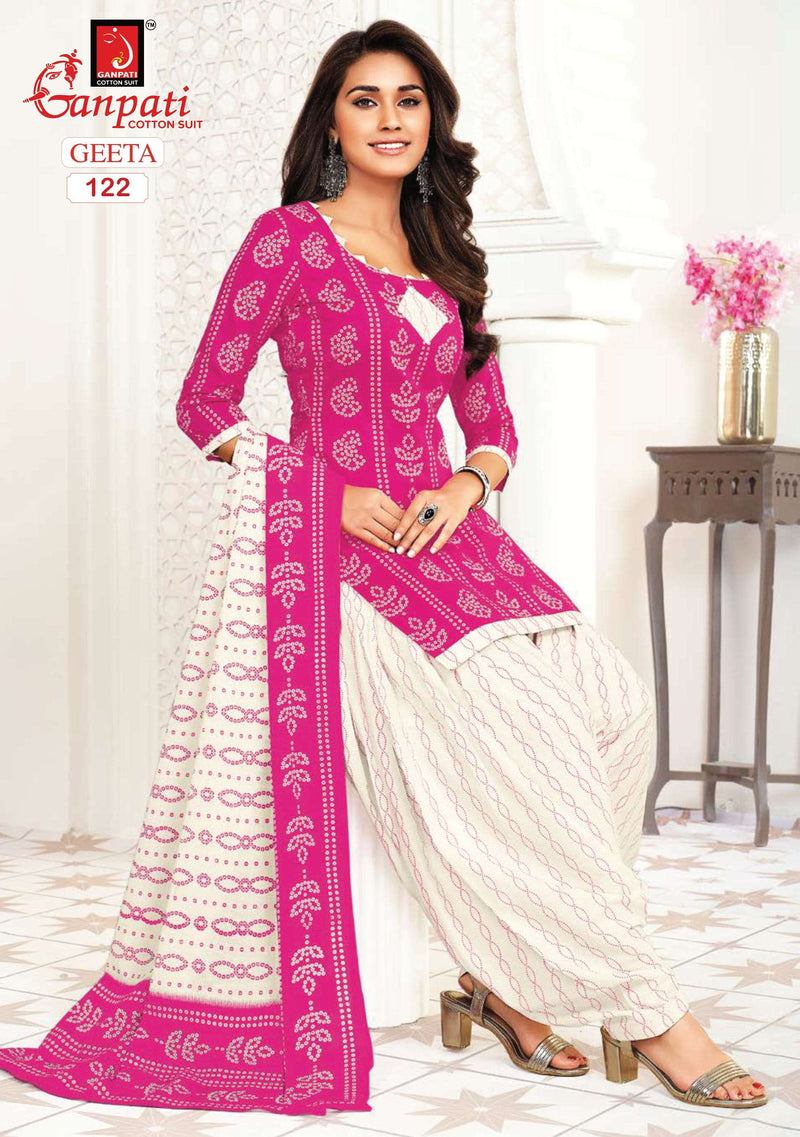 Ganpati Geeta Vol 1 Cotton Printed Casual Wear Salwar Kameez