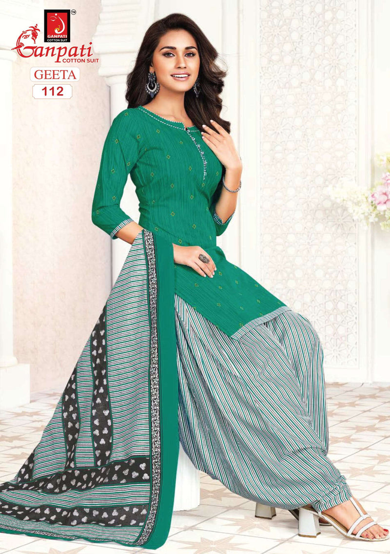 Ganpati Geeta Vol 1 Cotton Printed Casual Wear Salwar Kameez