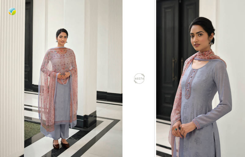 Vinay Fashion Geetanjali  Muslin With Heavy Embroidery Work Stylish Designer Casual Look Festive Wear Salwar Suit