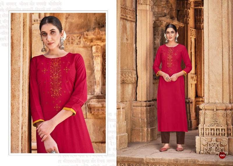Rangoon Girly Rayon Fancy Designer Party Wear Kurtis