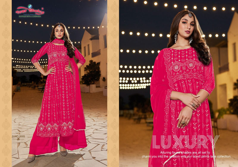 Your Choice Glory Vol 2 Georgette Heavy Embroidery Partywear Kurti