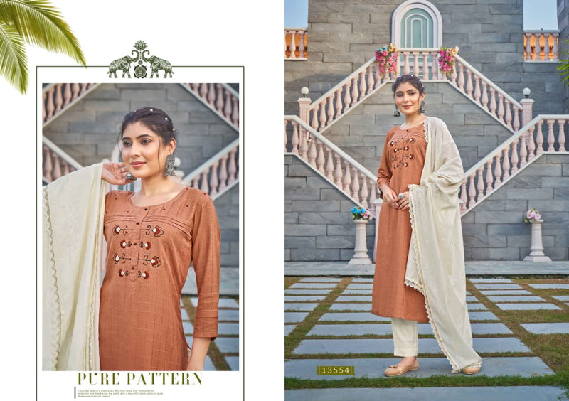 Kalaroop Gloster Silk Stylish Designer Casual Look Fancy Kurti