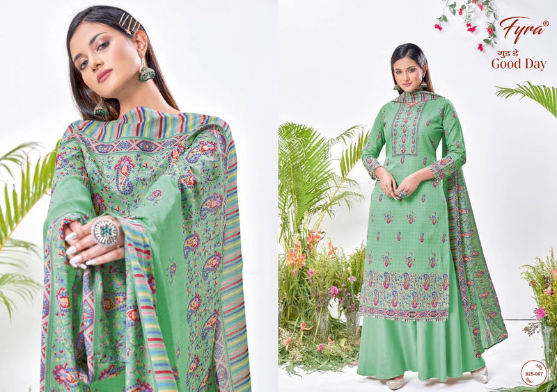 Fyra Designing Hub Good Day Cotton Festive Wear Salwar Suits With Digital Print