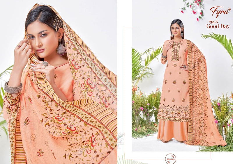 Fyra Designing Hub Good Day Cotton Festive Wear Salwar Suits With Digital Print