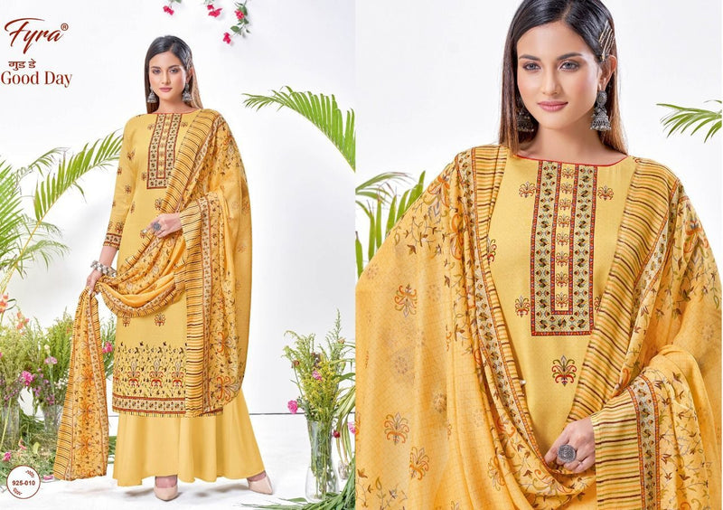 Fyra Designing Hub Good Day Cotton Festive Wear Salwar Suits With Digital Print