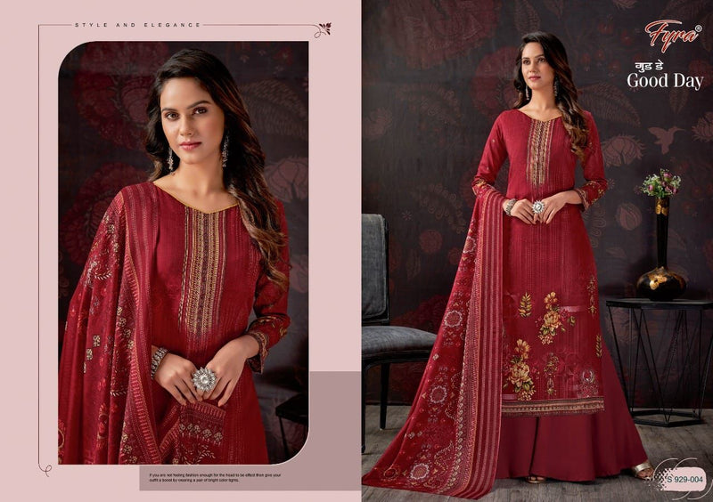 Fyra Designing Dno 01 To 010 Pure Cotton With Printed Stylish Designer Party Wear Salwar Suit