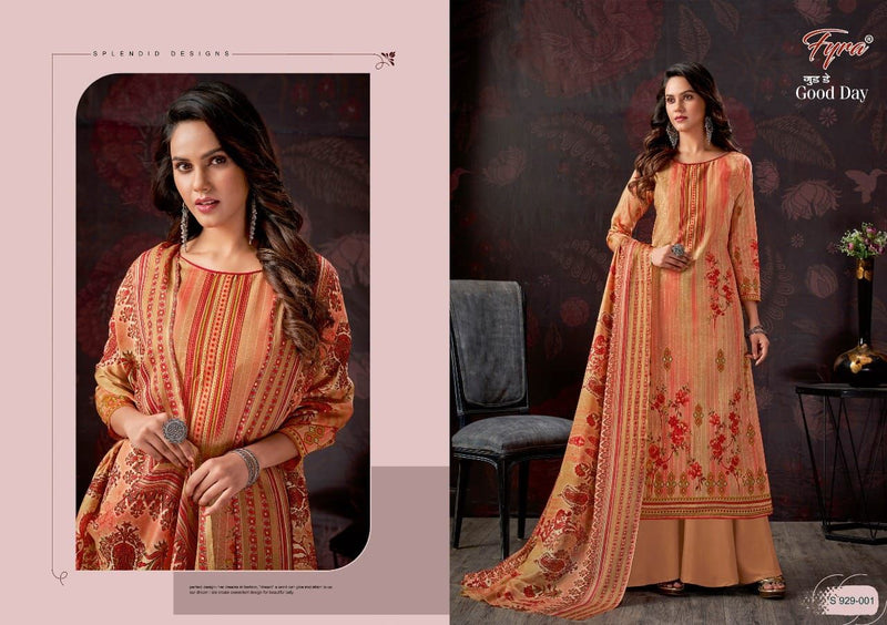 Fyra Designing Dno 01 To 010 Pure Cotton With Printed Stylish Designer Party Wear Salwar Suit
