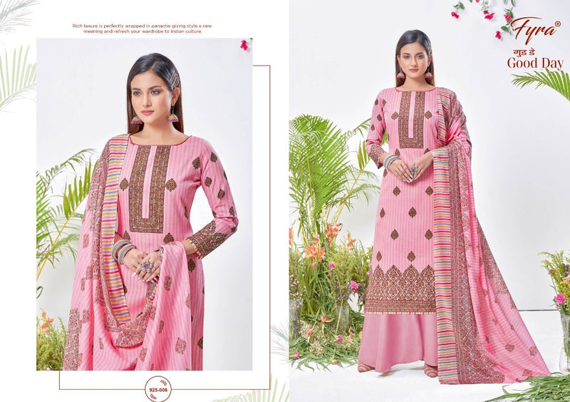 Fyra Designing Hub Good Day Cotton Festive Wear Salwar Suits With Digital Print