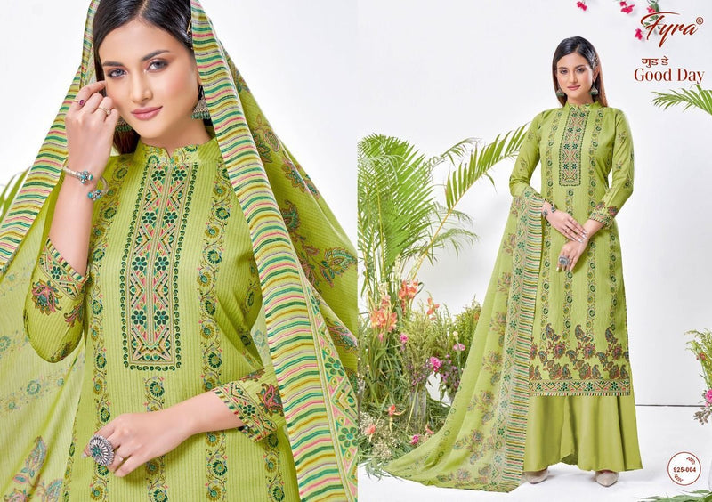 Fyra Designing Hub Good Day Cotton Festive Wear Salwar Suits With Digital Print