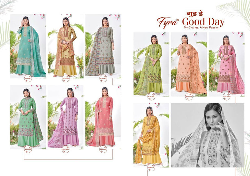 Fyra Designing Hub Good Day Cotton Festive Wear Salwar Suits With Digital Print