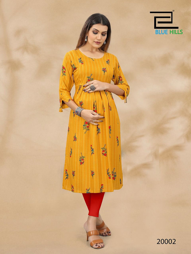 Blue Hills Good News Vol 20 Rayon With Printed Work Stylish Designer Casual Wear fancy Kurti