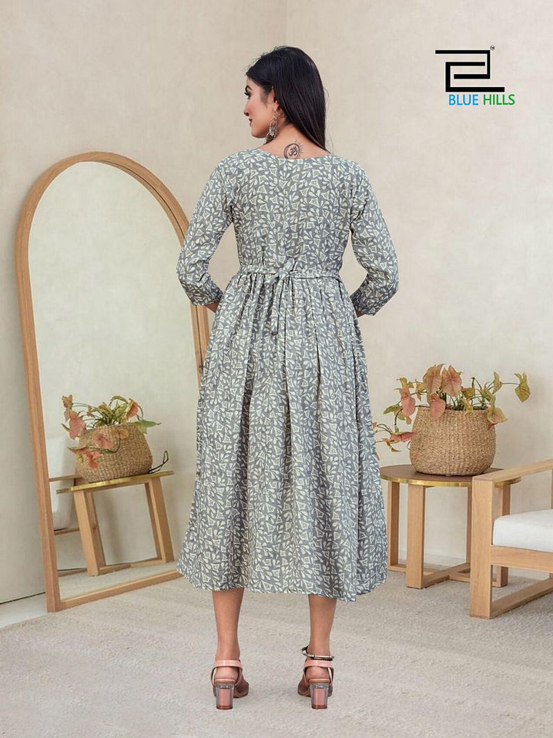 Blue Hills Good News Vol 22 Fancy With Printed Work Stylish Designer Fancy Kurti