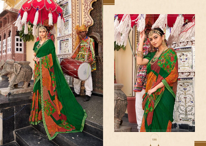 Saroj Gorgeous Vol 4 Soft Georgette Beautiful Party Wear Sarees