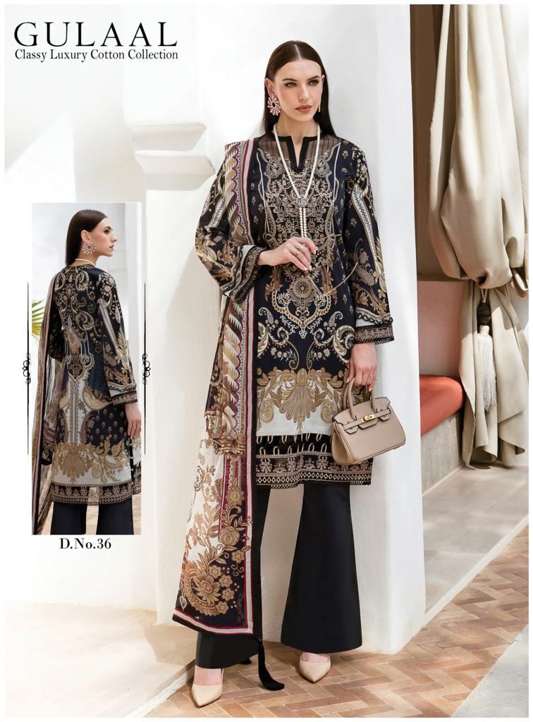 Sana Maryam Gulaal Classy Luxury Cotton Collection Vol 4 Pure Cotton Printed Designer Salwar Kameez
