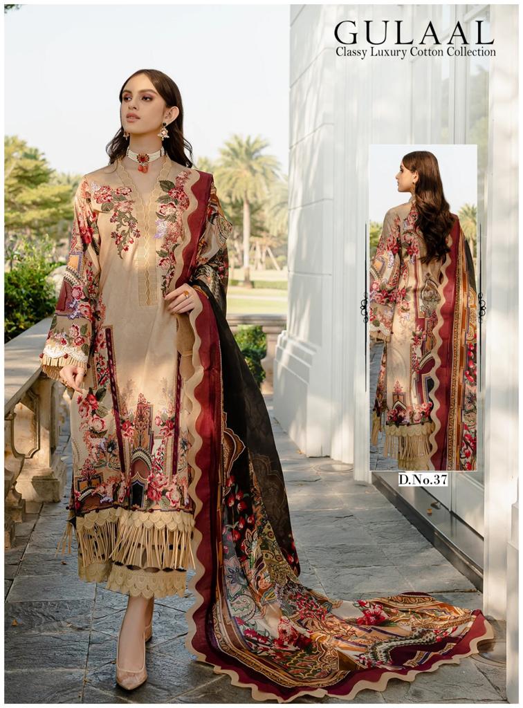 Sana Maryam Gulaal Classy Luxury Cotton Collection Vol 4 Pure Cotton Printed Designer Salwar Kameez