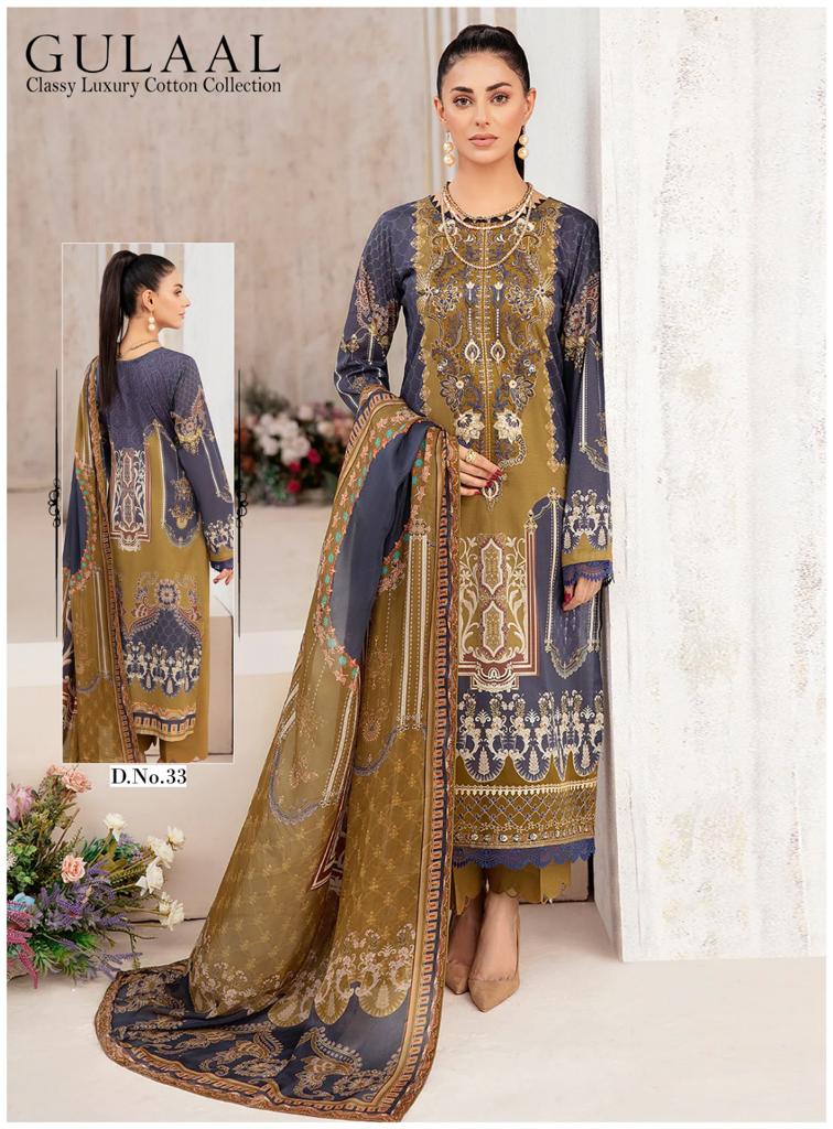 Sana Maryam Gulaal Classy Luxury Cotton Collection Vol 4 Pure Cotton Printed Designer Salwar Kameez