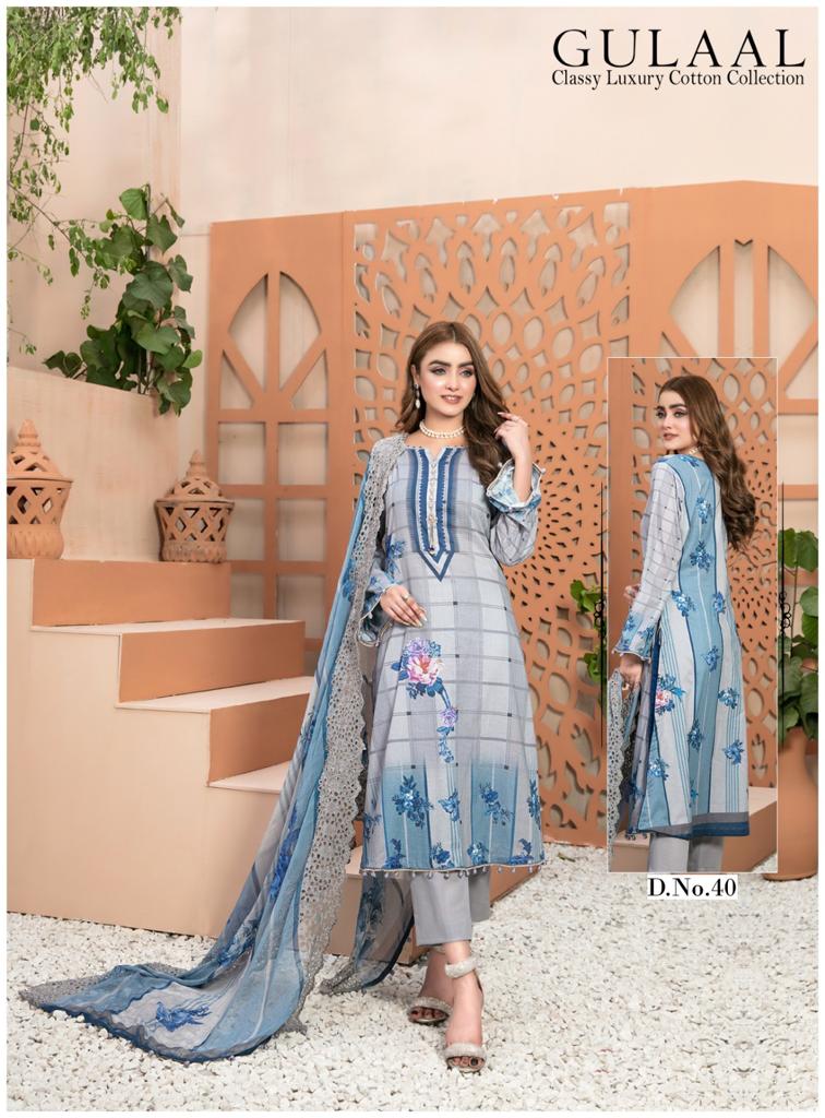 Sana Maryam Gulaal Classy Luxury Cotton Collection Vol 4 Pure Cotton Printed Designer Salwar Kameez