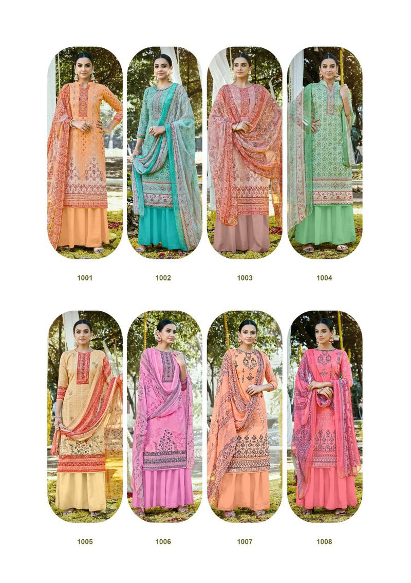 Roli Moli Creation Gulabo Cambric Cotton Fancy Stylish Printed Festive Wear Salwar Suits