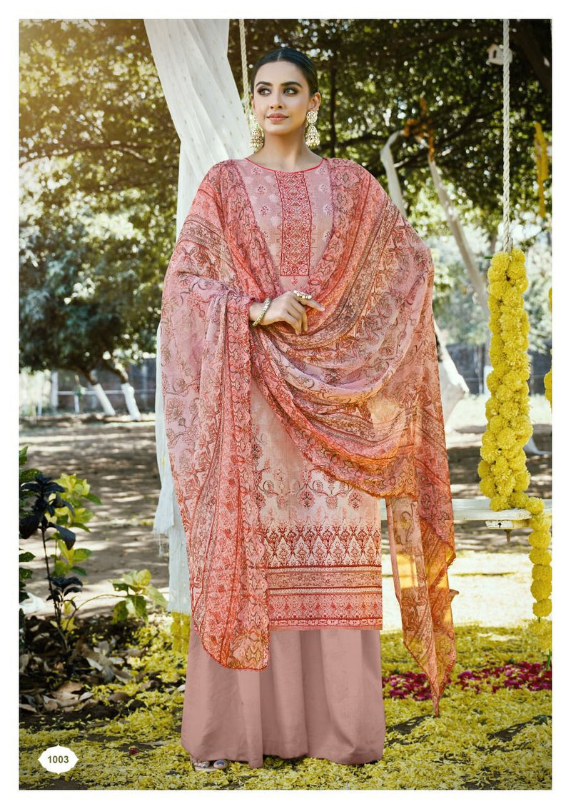 Roli Moli Creation Gulabo Cambric Cotton Fancy Stylish Printed Festive Wear Salwar Suits