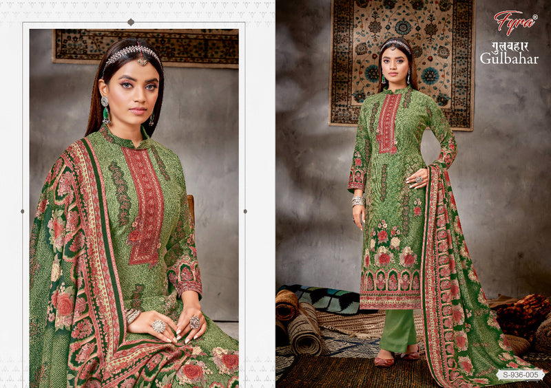 Fyra Gulbahar Pashmina With Beautiful Fancy Work Stylish Designer Casual Wear Salwar Kameez
