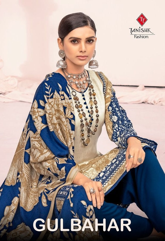Tanishk Fashion Gulbahar Pashmina With Fancy Work Stylish Designer Pakistani Party Wear Salwar Suit