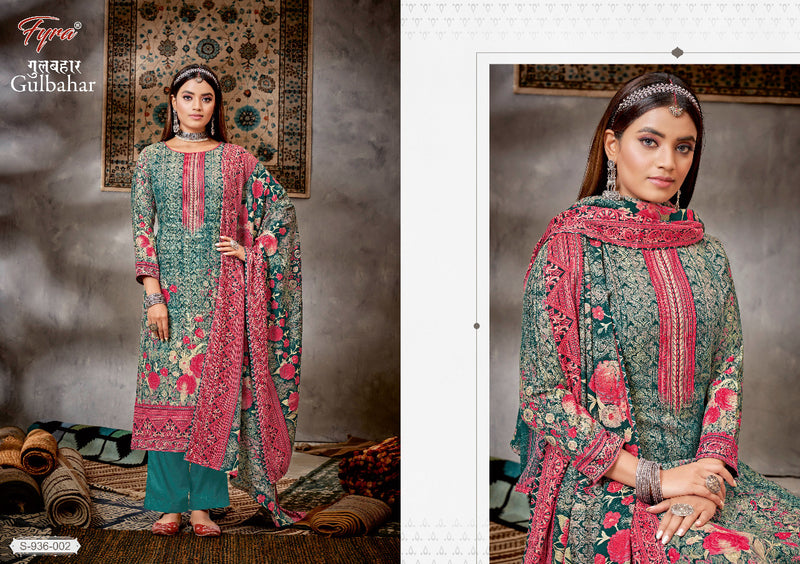 Fyra Gulbahar Pashmina With Beautiful Fancy Work Stylish Designer Casual Wear Salwar Kameez