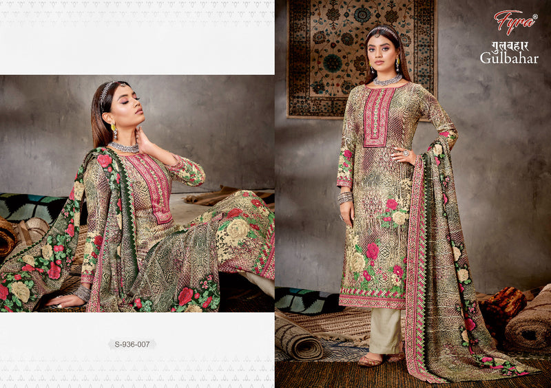 Fyra Gulbahar Pashmina With Beautiful Fancy Work Stylish Designer Casual Wear Salwar Kameez