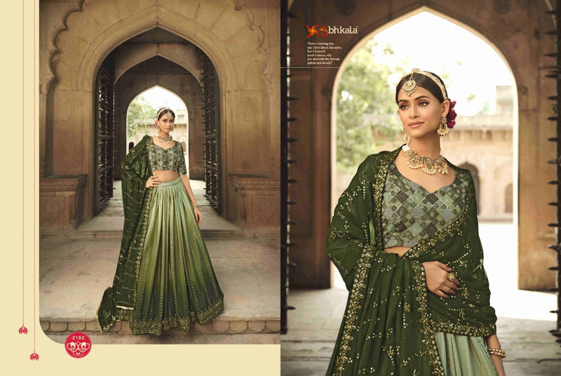 Shubhkala Dno 2162 Guldasta Vol 14 Fancy With Heavy Embroidery Work Attractive Look Stylish Designer Lehenga