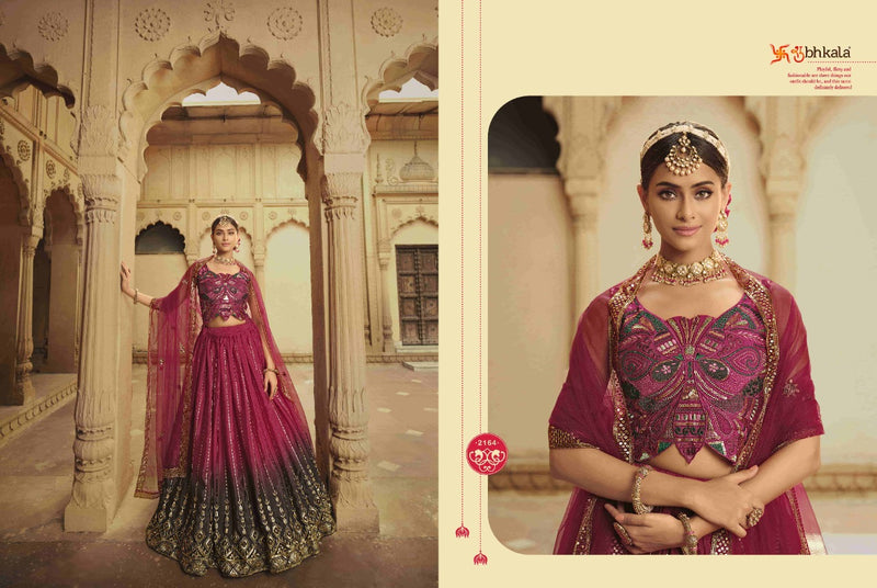 Shubhkala Dno 2164 Guldasta Vol 14 Fancy With Heavy Embroidery Work Attractive Look Stylish Designer Lehenga