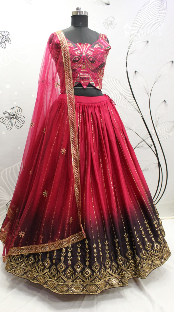 Shubhkala Dno 2164 Guldasta Vol 14 Fancy With Heavy Embroidery Work Attractive Look Stylish Designer Lehenga