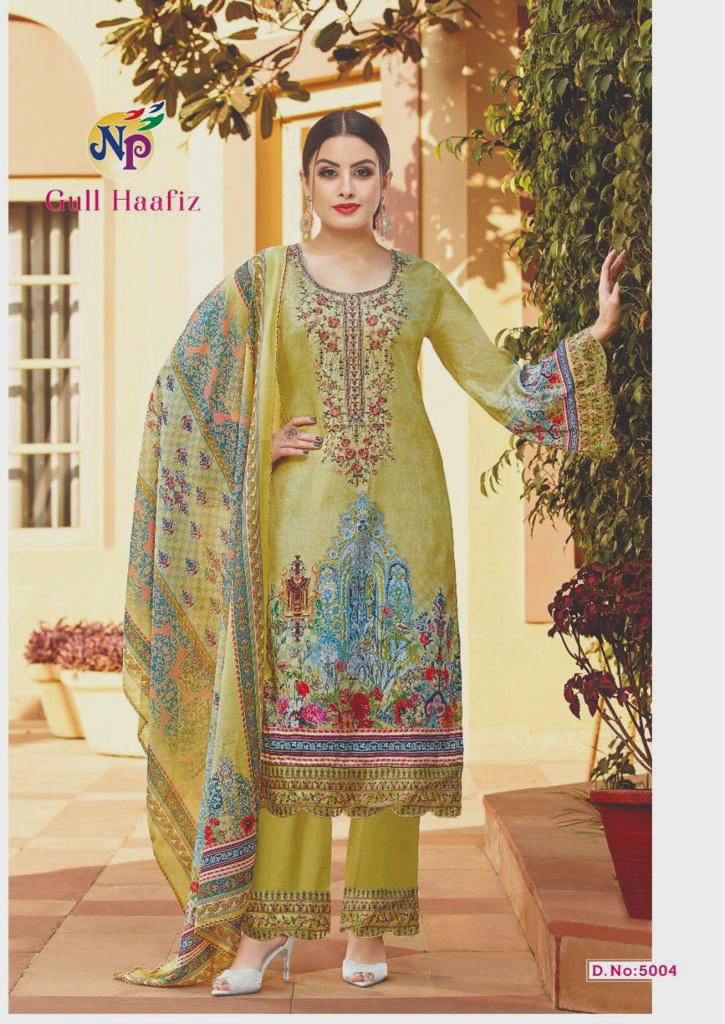 Nand Gopal Gull Haafiz Vol 5 Heavy Pure Cotton Karachi Printed Designer Salwar Kameez