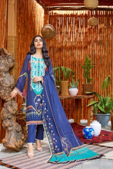 Nand Gopal Gull Zara Karachi Style Cotton Fancy Salwar Suits