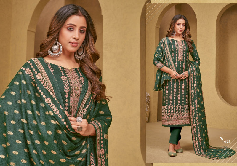 Bipson Gulnaar Pashmina With Printed Work Stylish Designer Casual Wear Salwar Kameez
