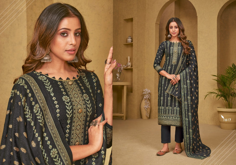 Bipson Gulnaar Pashmina With Printed Work Stylish Designer Casual Wear Salwar Kameez