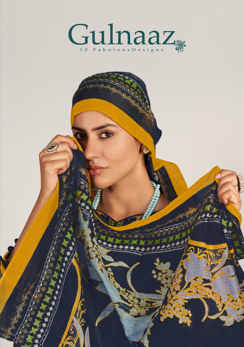 Kiana Fabs Gulnaaz Vol 1 Pure Cotton With Embroidery Work Stylish Designer Pakistani Salwar Kameez