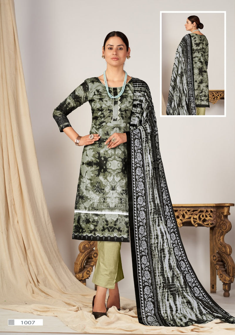 Kiana Fabs Gulnaaz Vol 1 Pure Cotton With Embroidery Work Stylish Designer Pakistani Salwar Kameez