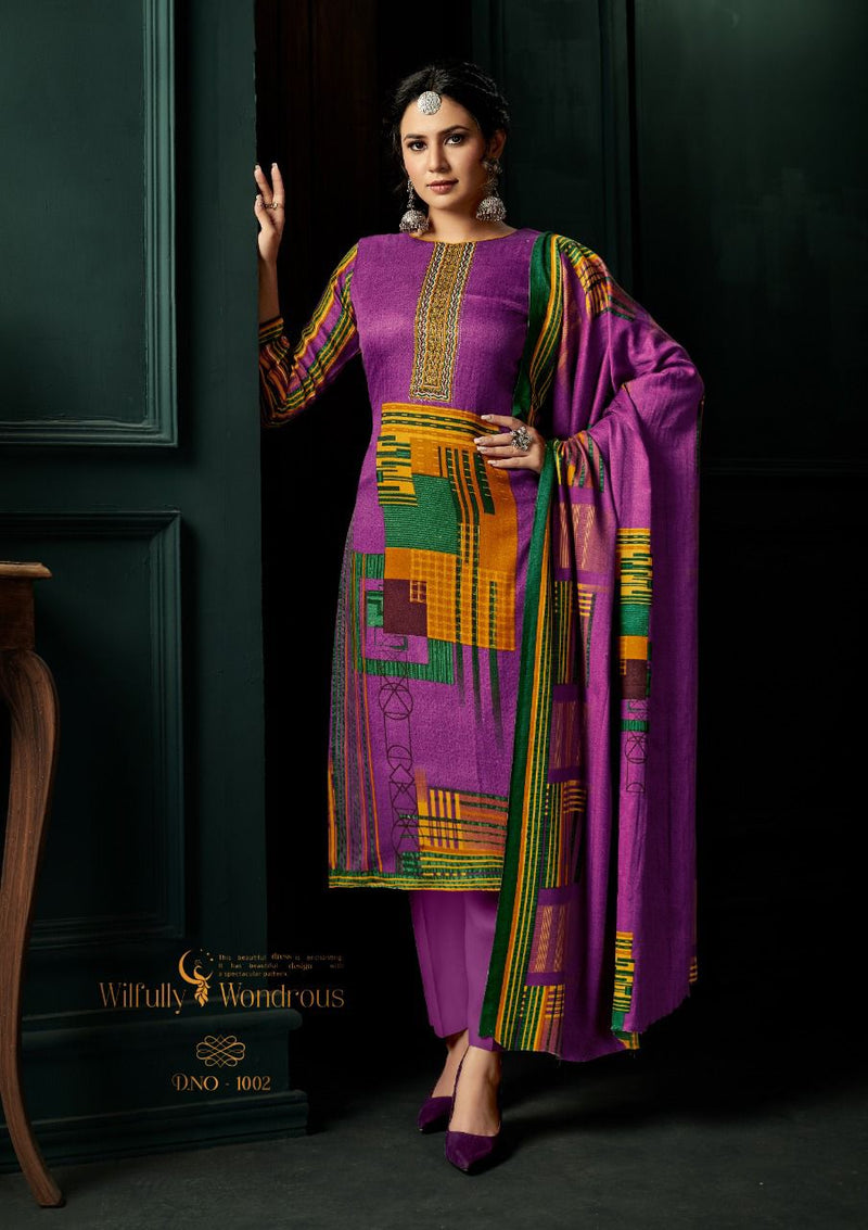 Roli Moli Gulnar Pashmina Winter Wear Salwar Suit