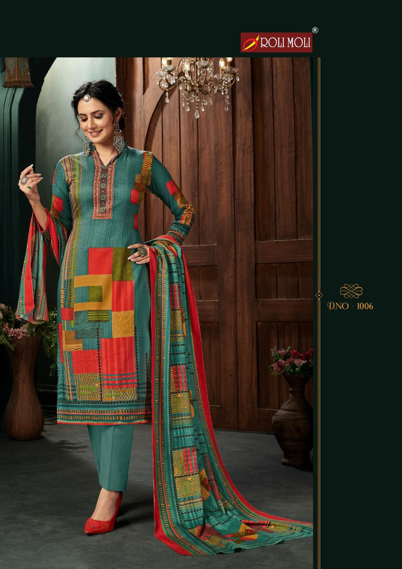 Roli Moli Gulnar Pashmina Winter Wear Salwar Suit