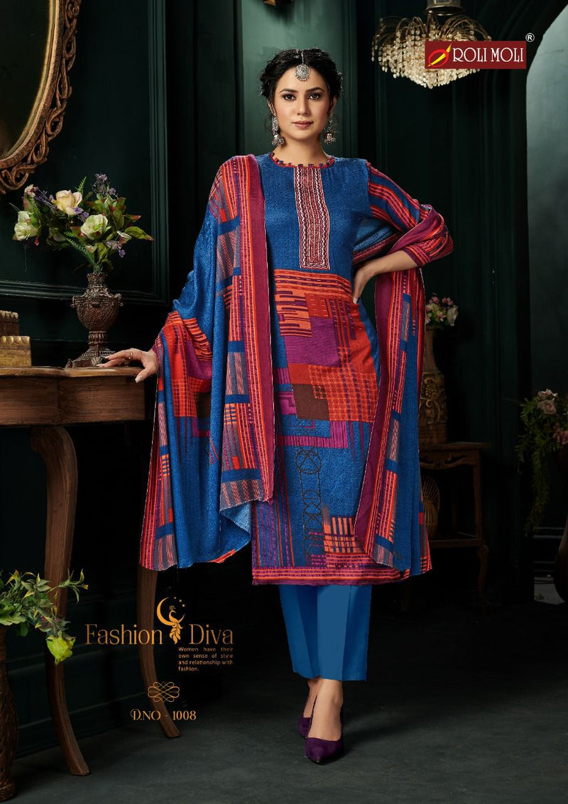 Roli Moli Gulnar Pashmina Winter Wear Salwar Suit