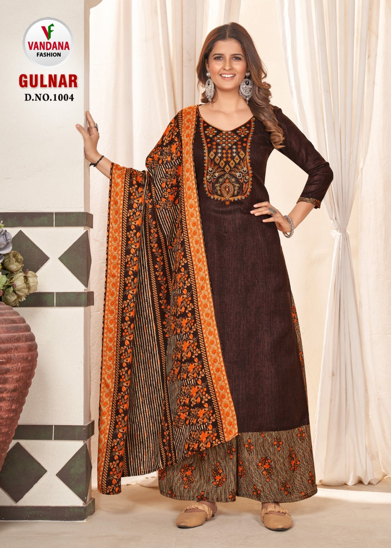 Vandana Fashion Gulnar Pashmina With Jacquard Printed Work Stylish Designer Fancy Salwar Kameez