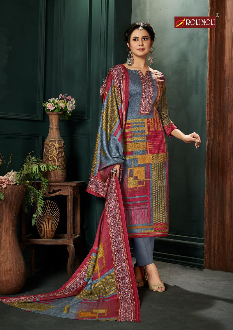 Roli Moli Gulnar Pashmina Winter Wear Salwar Suit