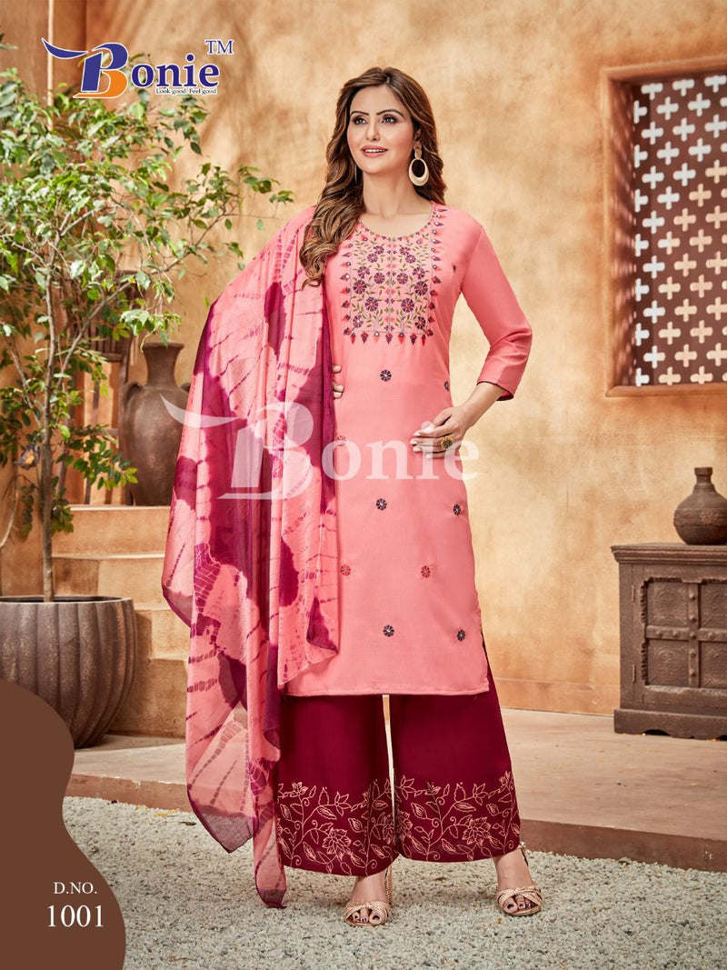 Bonie Gulzar Fancy Rayon With Printed Stylish Designer Casual Look Kurti